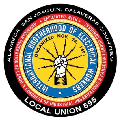 IBEW Local 595 logo